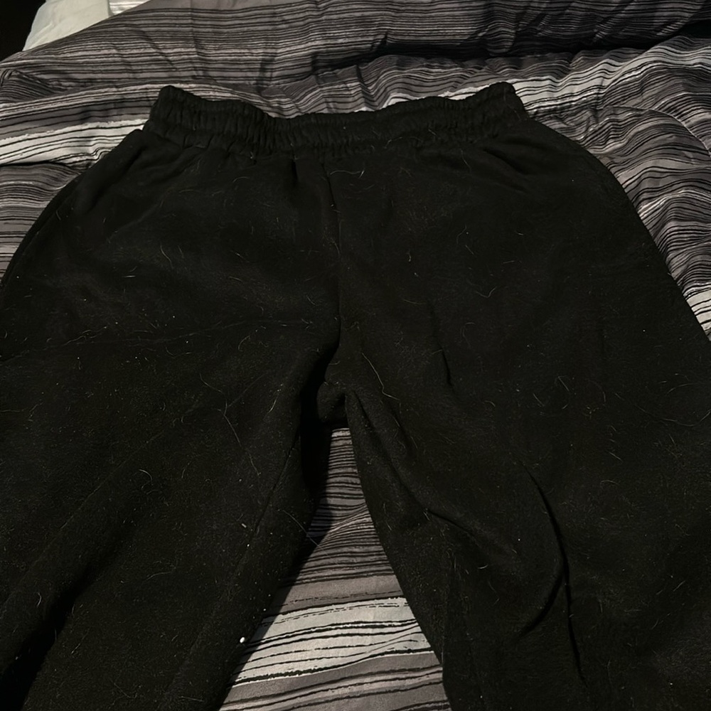 Black sweatpants